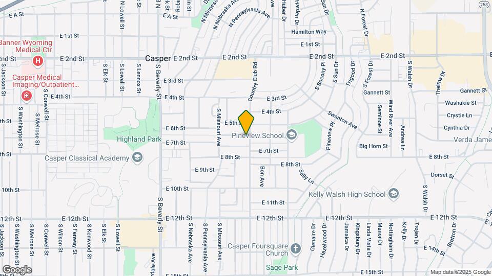 2745 E 6th St Map and Location Details