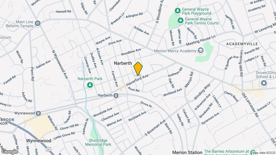 Hampden Manor Mapa y Detalles de la Ubicación