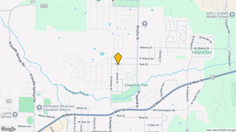 334 N Otoe St Map and Location Details