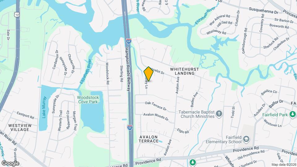 524 Rodney Ln Map and Location Details