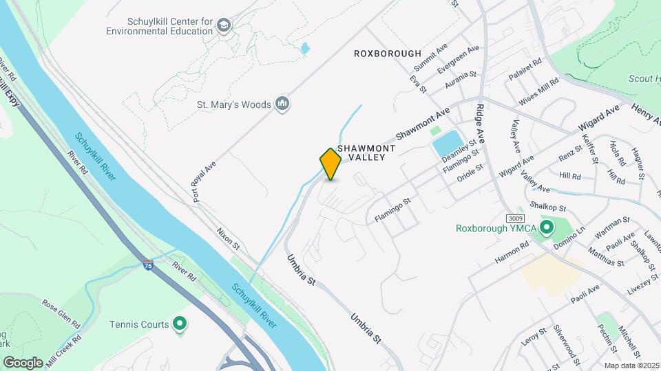 253 Shawmont Ave, Unit 253F Map and Location Details