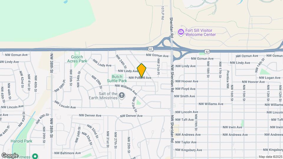 2218 NW Pollard Ave Map and Location Details