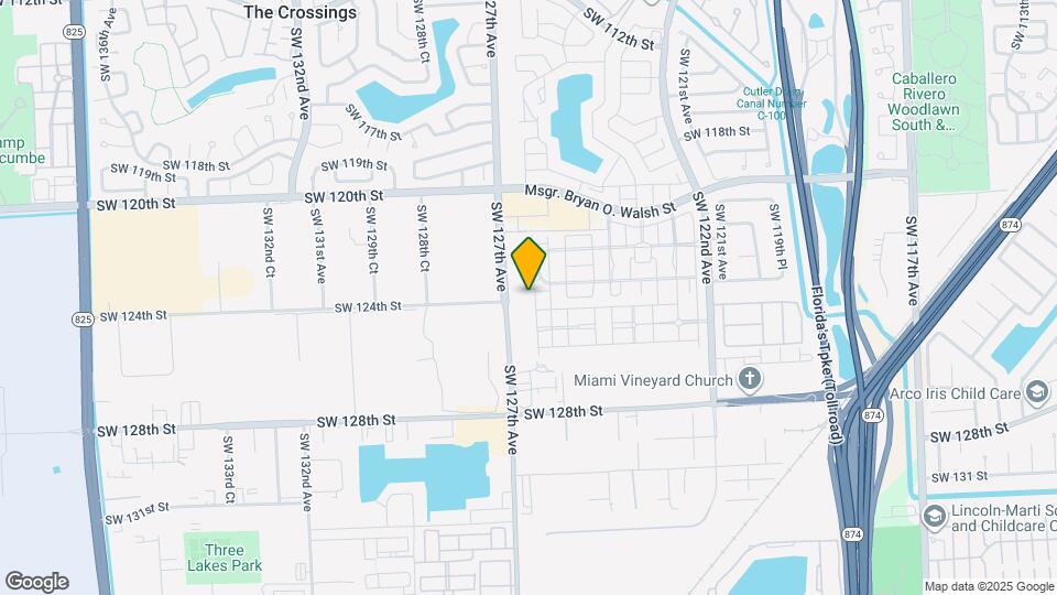 12406 SW 126th Ave Map and Location Details