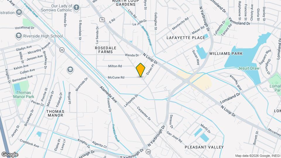 7952 San Jose Rd Map and Location Details