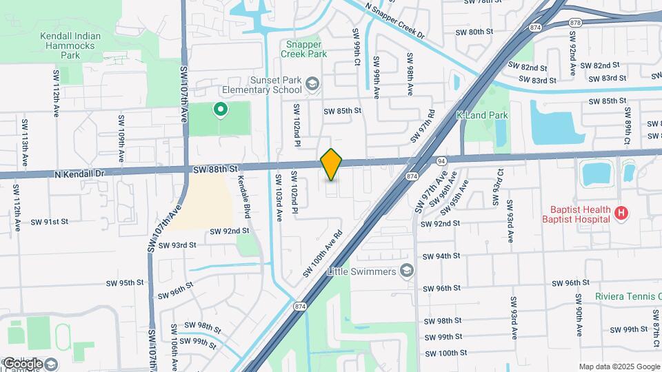 9962 SW 88th St Map and Location Details