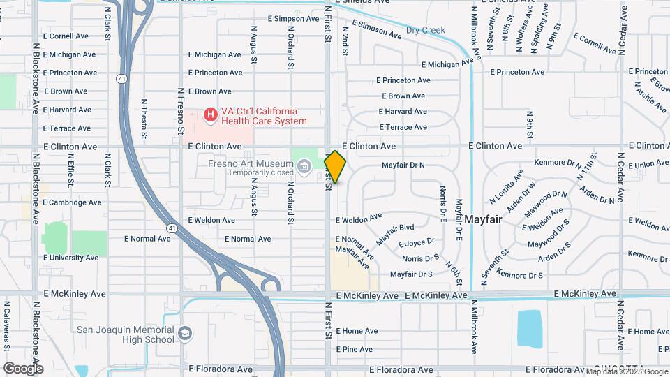 2126-2136 N 1st St Map and Location Details