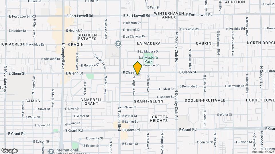 2766 N Forgeus Ave Map and Location Details