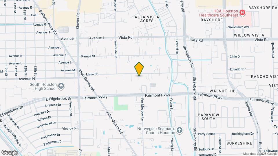 906 Llano St Map and Location Details