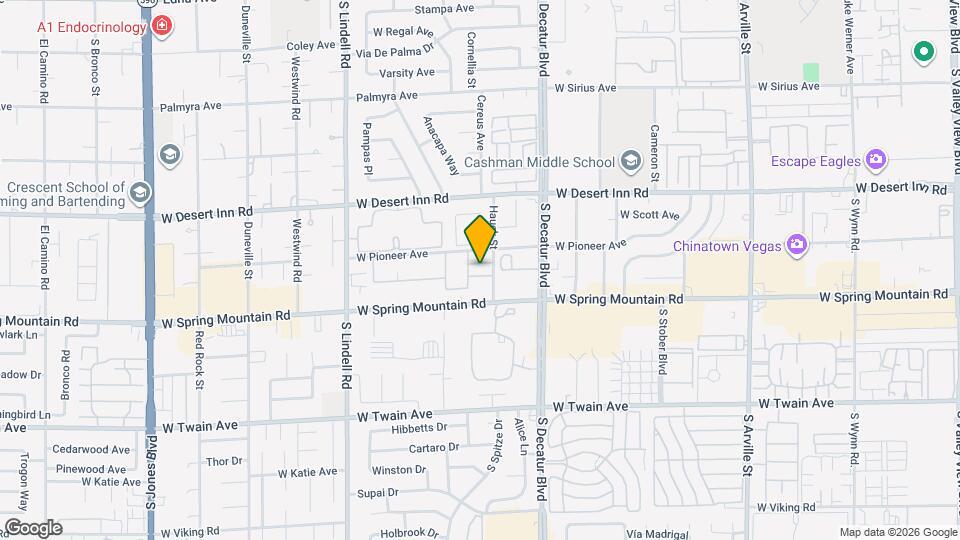 5091 W Pioneer Ave Map and Location Details