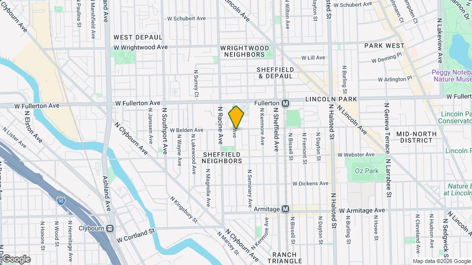 2251 N Clifton Ave Map and Location Details