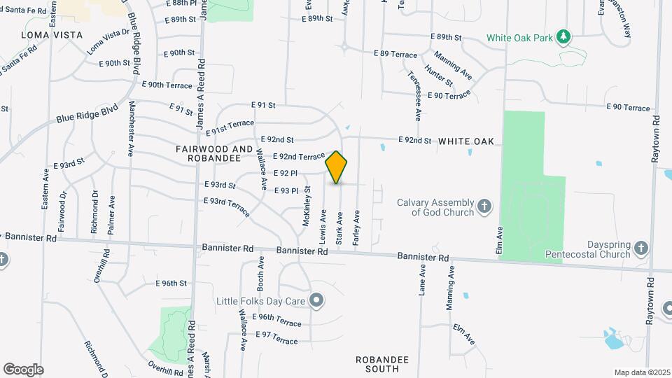 9302 Stark Ave Map and Location Details