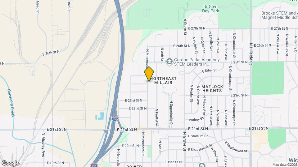 2458 N Minnesota St Map and Location Details