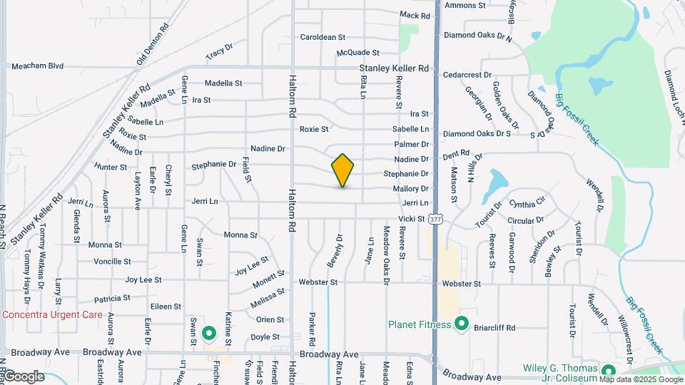 5216 Mallory Dr Map and Location Details