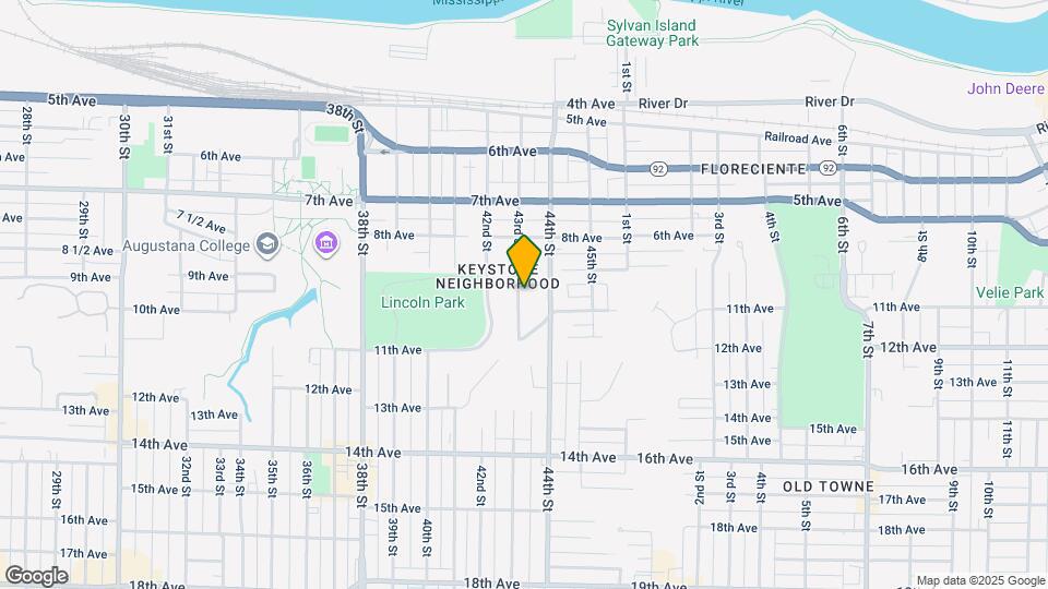 907 43rd St Map and Location Details