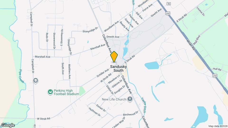 3623 Columbus Ave Map and Location Details