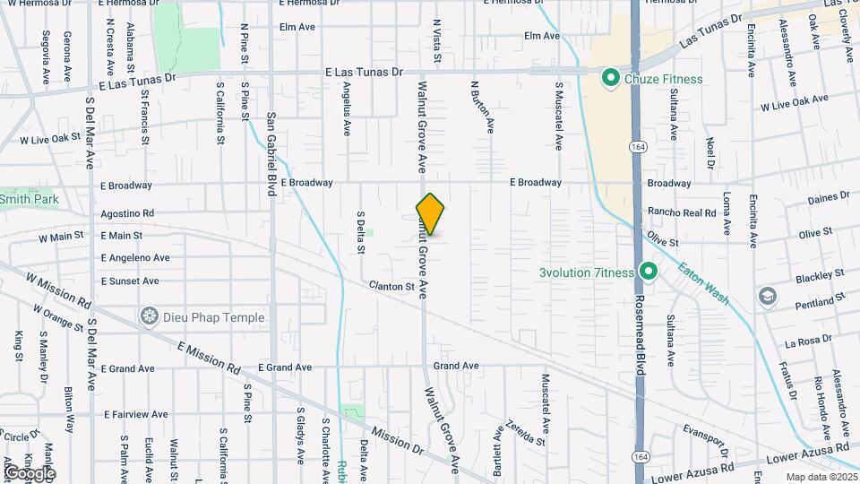 5300 Walnut Grove Ave Map and Location Details