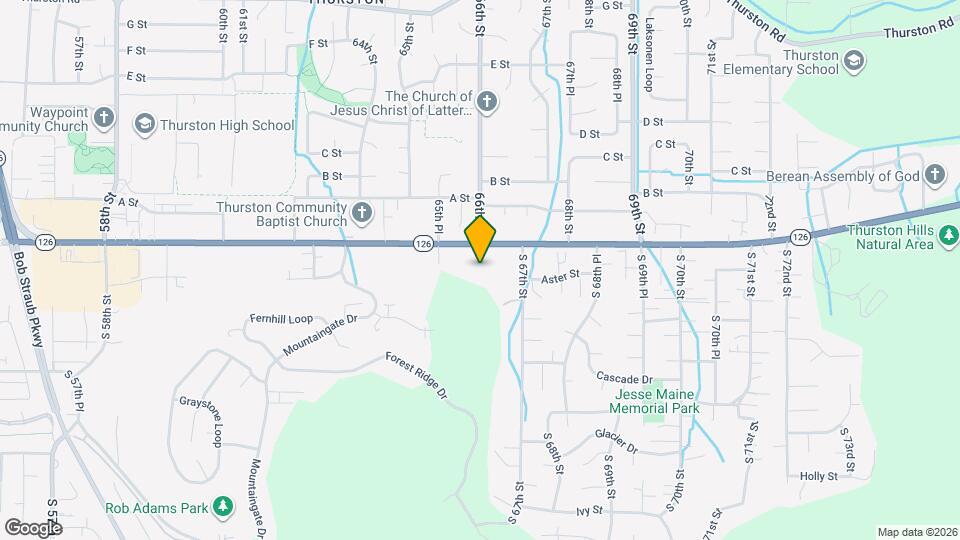 6607 Main St Map and Location Details