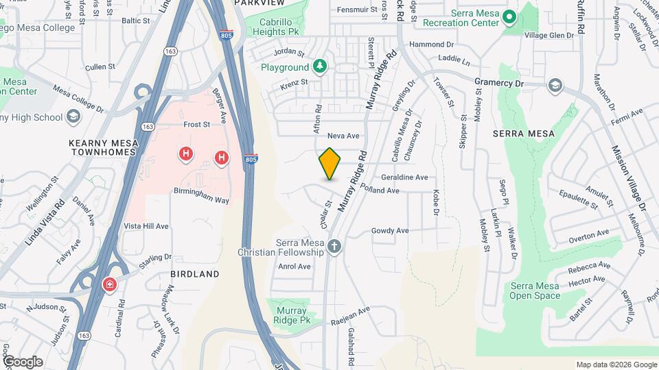 8572 Fireside Ave Mapa y Detalles de la Ubicación