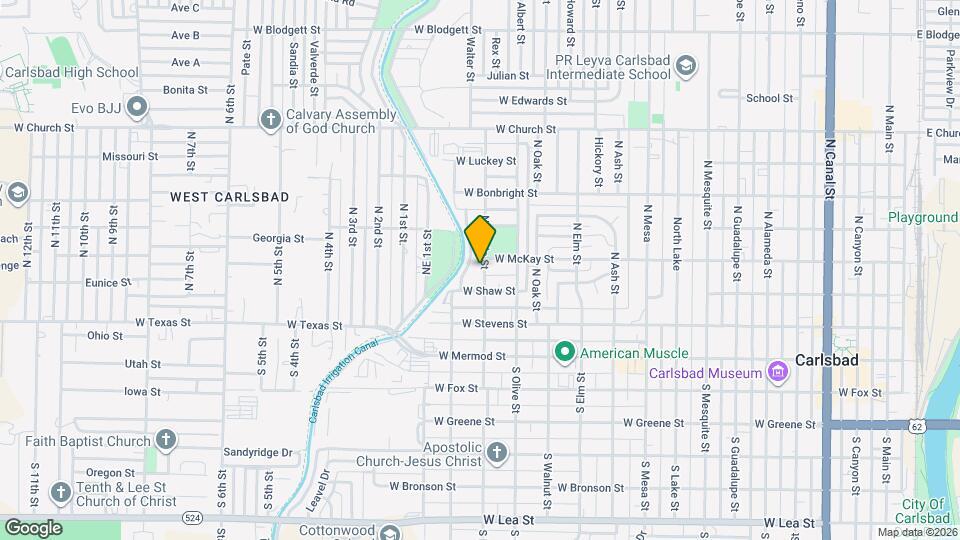 315 N Maple St Map and Location Details