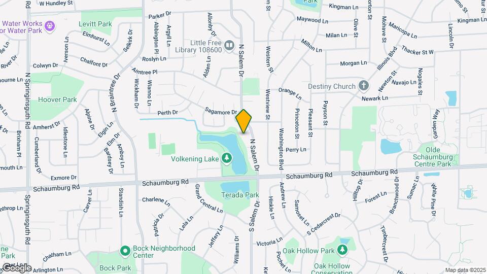 829 Pondview Ct Map and Location Details