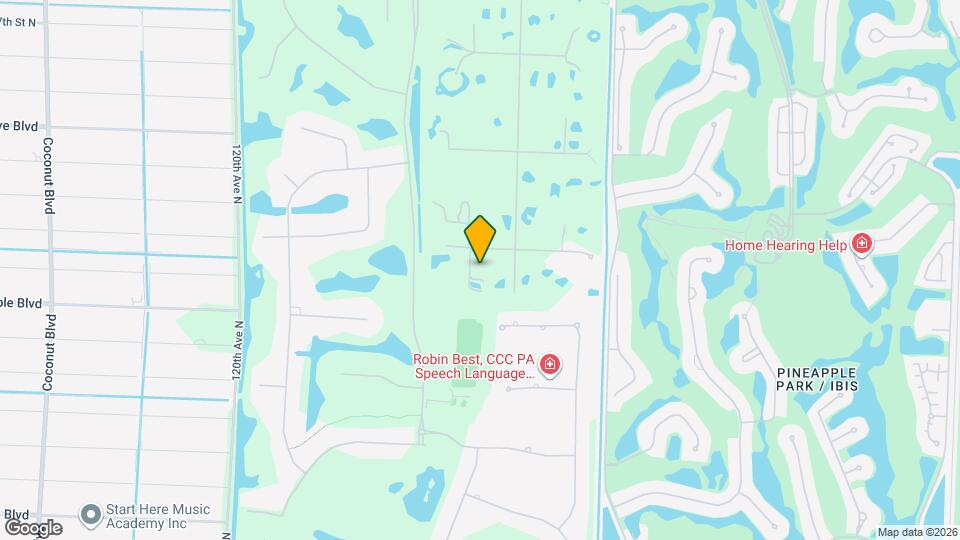 11334 81st Ct N, Unit Guest Cottage Map and Location Details