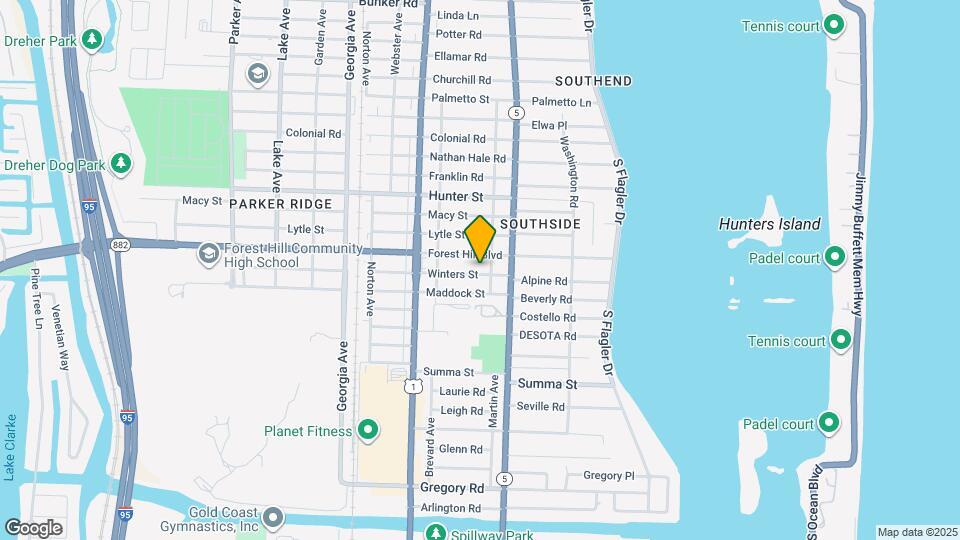 331 Winters St Map and Location Details