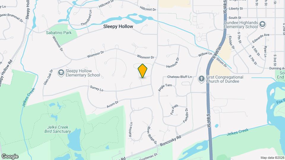 934 Surrey Ln Map and Location Details