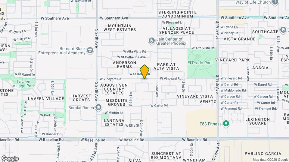 2332 W Darrel Rd Map and Location Details