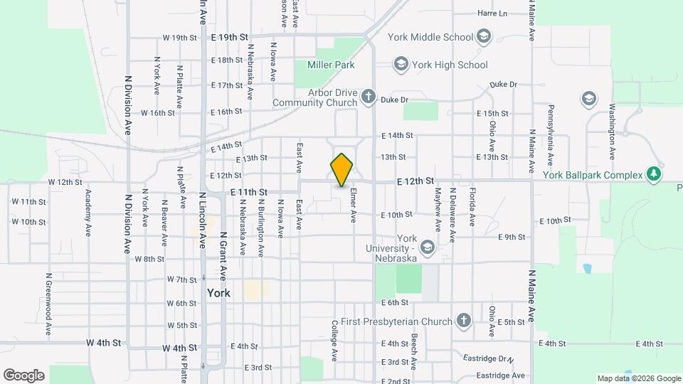 650 E 12th St Apartments and Nearby York Apartments For Rent York, NE