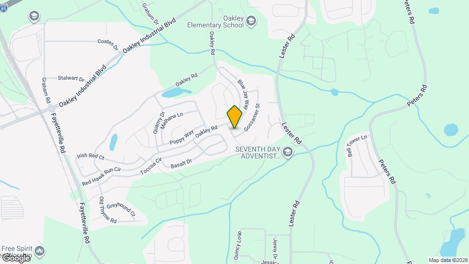 720 Lavender Ln Map and Location Details