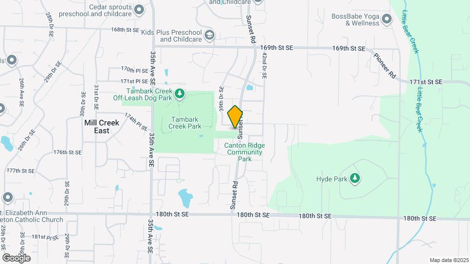 3921 174th Pl SE Map and Location Details