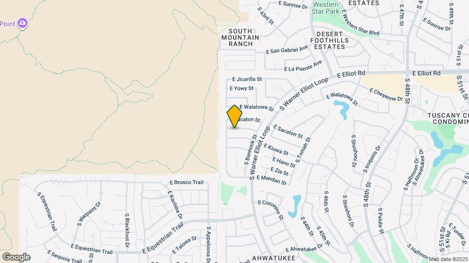 4039 E Yawepe St Map and Location Details