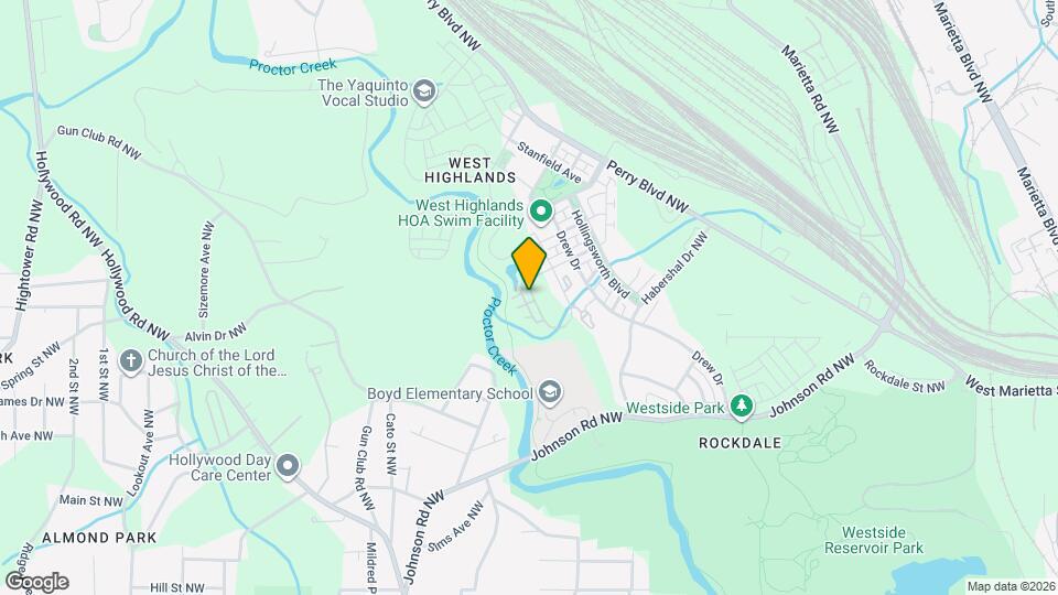 898 Westmoreland Circle Northwest Map and Location Details