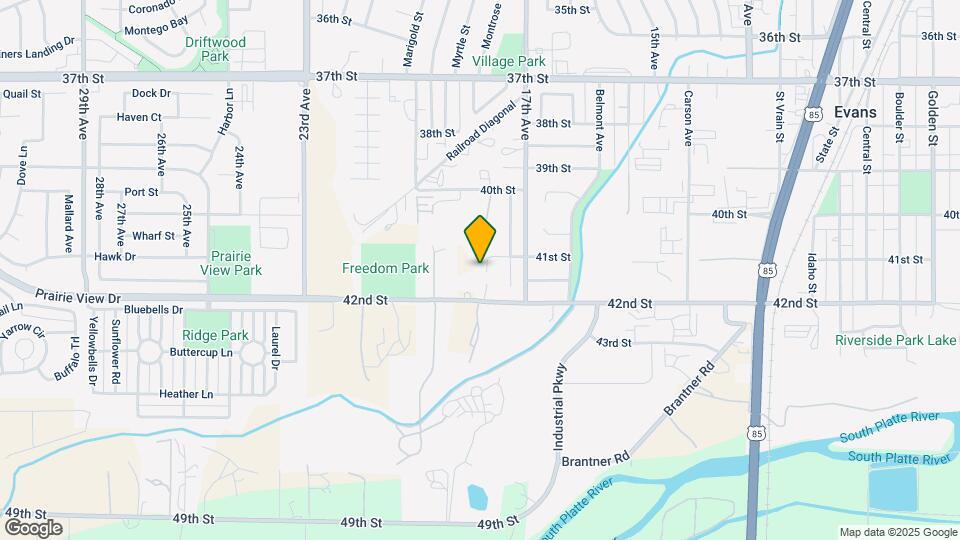 4143 Meadowview Ct Map and Location Details