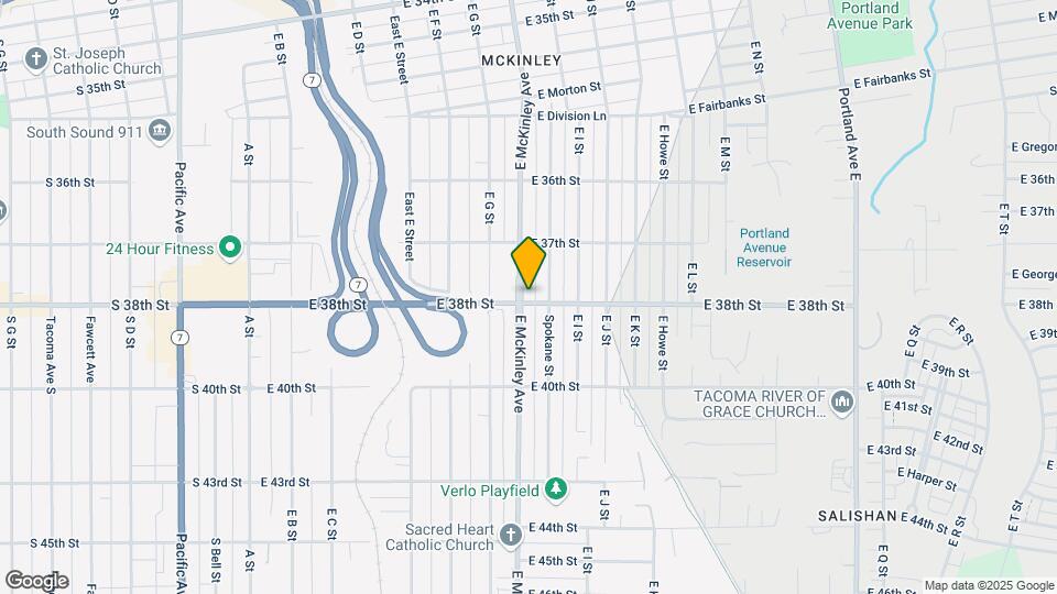 3737-3743 E McKinley Ave Mapa y Detalles de la Ubicación