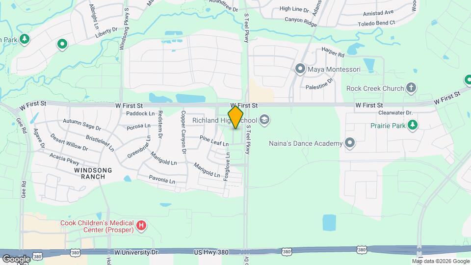 801 Cavitt Ct Map and Location Details