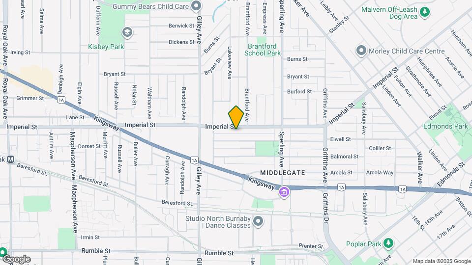 6536 Imperial St Map and Location Details