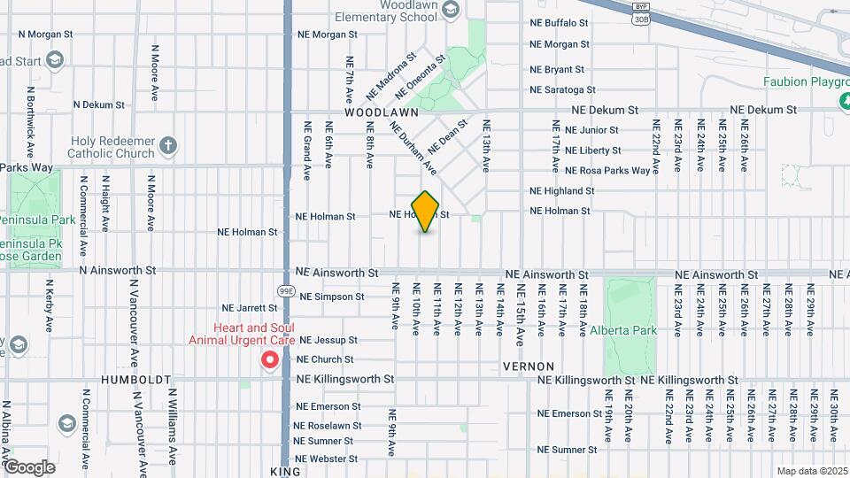 6130 NE 10th Ave Map and Location Details