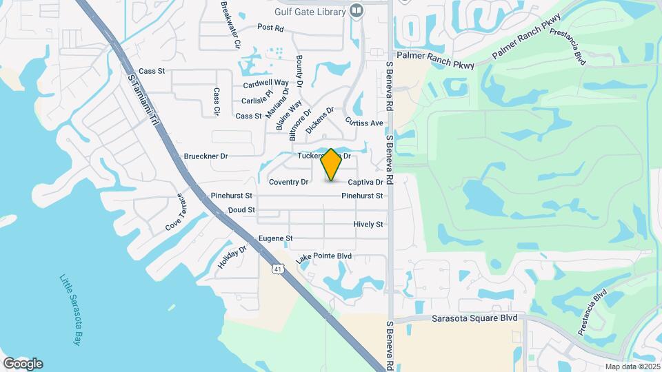 2908 Captiva Dr Map and Location Details