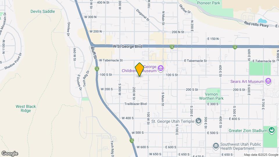 167 W 100 S Map and Location Details