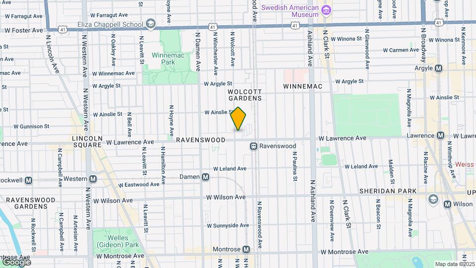 Archive: Wolcott Terrace - 5017 N Wolcott Ave Map and Location Details