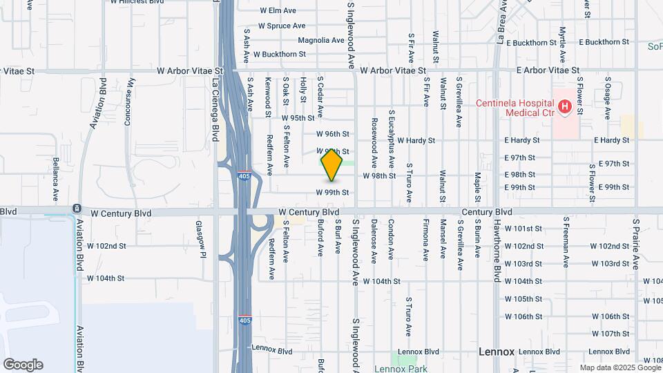 4845 W 99th St Map and Location Details