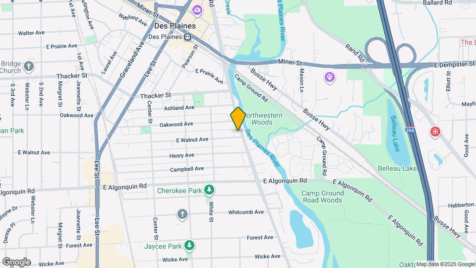 1036 S River Rd, Unit 3 Mapa y Detalles de la Ubicación