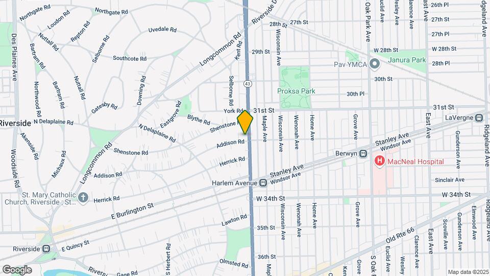 3144 Harlem Ave Map and Location Details