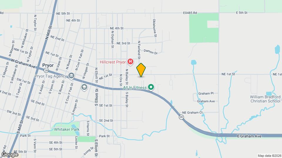 1302 NE 1st St Map and Location Details