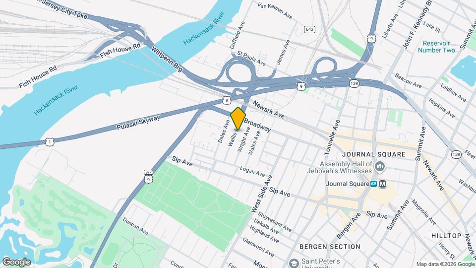 66 Wallis Ave Map and Location Details