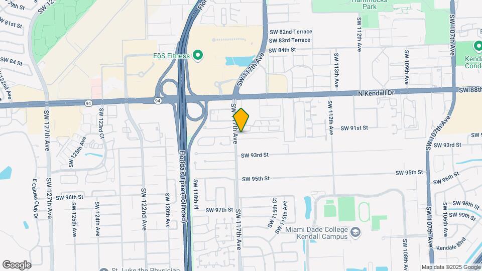 11686 SW 91st Ter Map and Location Details