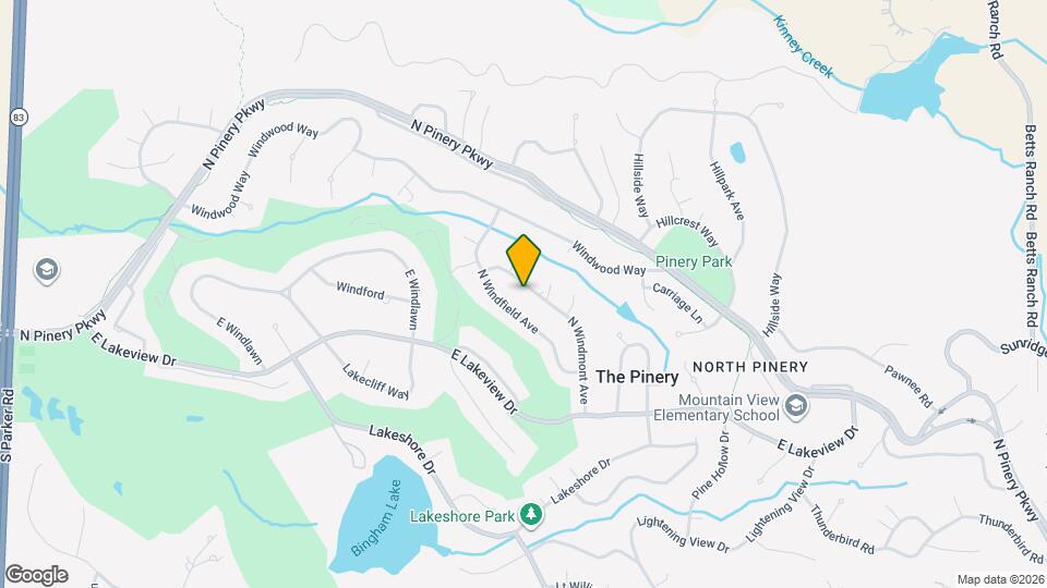 6591 N Windmont Ave Map and Location Details