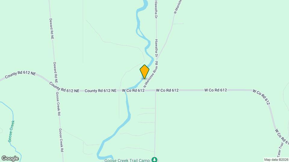 6051 N Manistee River Rd Mapa y Detalles de la Ubicación