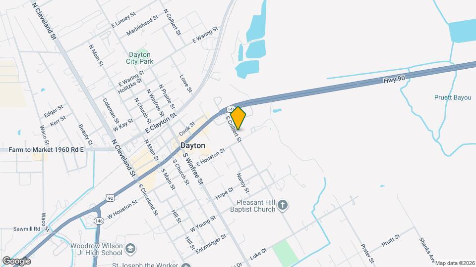 195 S Colbert St Map and Location Details